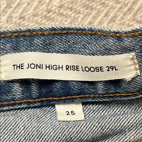 Denim Forum High Rise Jeans in Light Blue - Picture 10 of 11